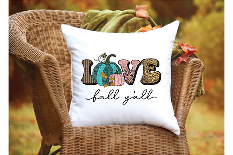 Love Fall Y'all Sublimation Sublimation Jagonath Roy 