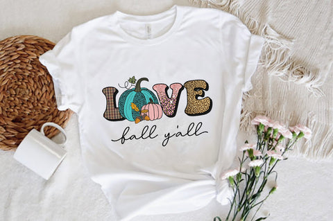 Love Fall Y'all Sublimation Sublimation Jagonath Roy 