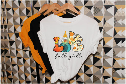 Love Fall Y'all Sublimation Sublimation Jagonath Roy 