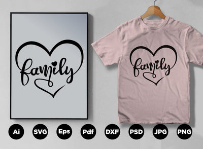 Love Family Design SVG Leamsign Studio 