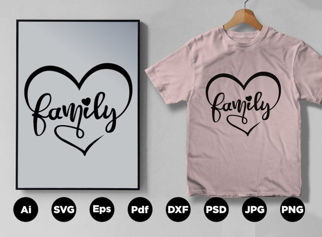Love Family Design SVG Leamsign Studio 