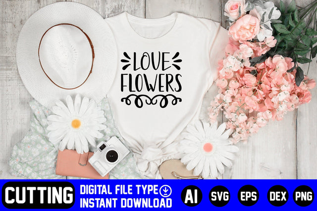Love Flowers SVG CraftlabSvg29 
