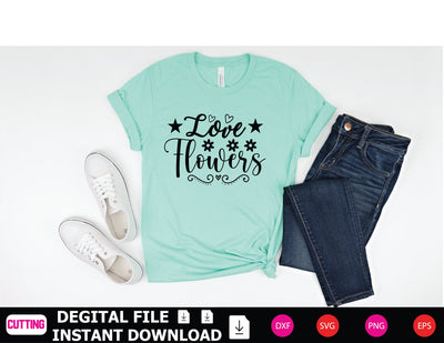 Love Flowers SVG Shahin alam 