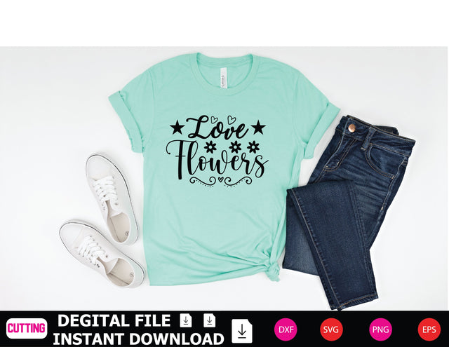 Love Flowers SVG Shahin alam 