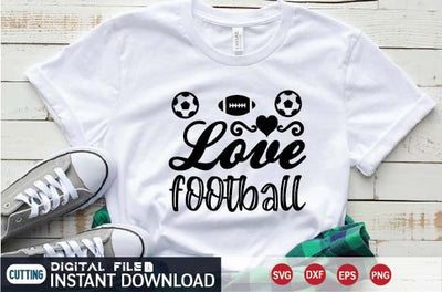 love football SVG designer krishna 