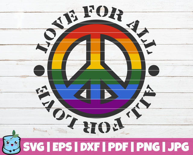 Love For All SVG MintyMarshmallows 