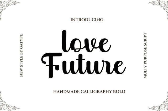 Love Future Font gatype 