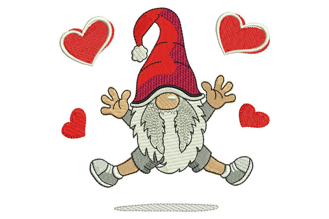 Love Gnome Embroidery Designs, Embroidery/Applique DESIGNS NextEmbroidery 