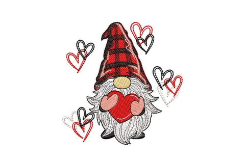 Love gnome Embroidery/Applique DESIGNS ArtEMByNatalia 