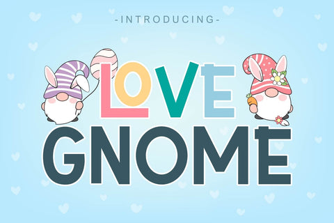 Love Gnome Font Font Fox7 By Rattana 