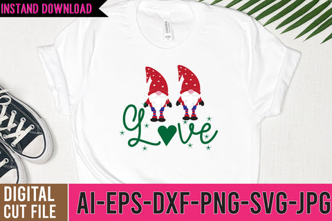 LOVE Gnome SVG Design SVG BlackCatsMedia 