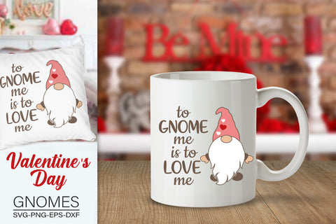 Love Gnome Svg, To Gnome Me Is To Love Me Svg SVG SvgMonkeys 