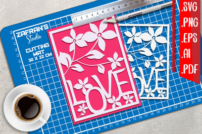 Love Greeting cards 9 svg eps ai png pdf SVG zafrans studio 