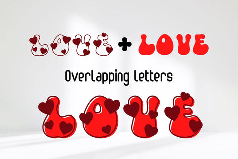 Love Groovy Decorative Fonts Font Fox7 By Rattana 