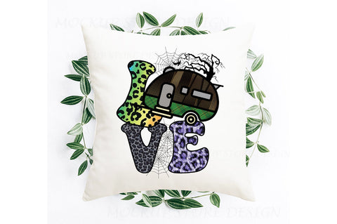 Love Halloween Camper Sublimation Sublimation Jagonath Roy 