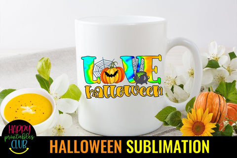 Love Halloween -Halloween Love Sublimation-Halloween PNG Sublimation Happy Printables Club 
