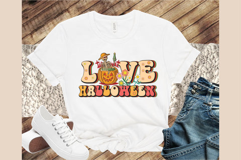 Love Halloween Sublimation SVG designartist 