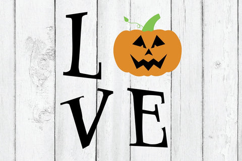 Love Halloween SVG | Pumpkin SVG SVG B Renee Design 