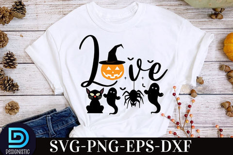 love, Halloween T shirt Design, SVG DESIGNISTIC 