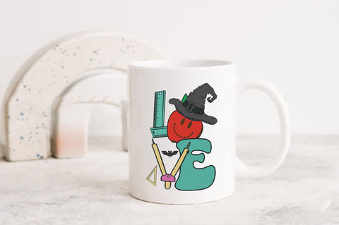 Love Halloween Teacher Sublimation Sublimation Jagonath Roy 