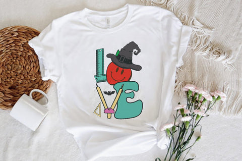 Love Halloween Teacher Sublimation Sublimation Jagonath Roy 