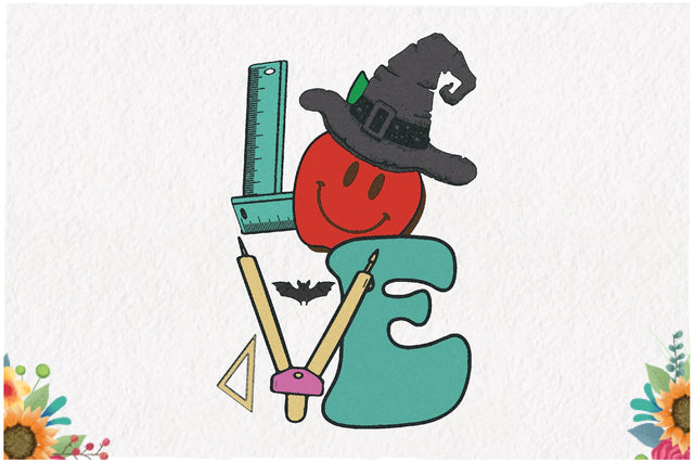 Love Halloween Teacher Sublimation Sublimation Jagonath Roy 