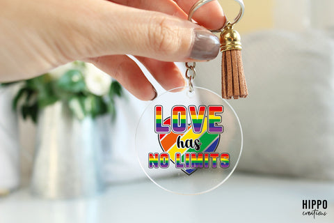 Love Has No Limits Gay Pride SVG SVG Hippo Creations 