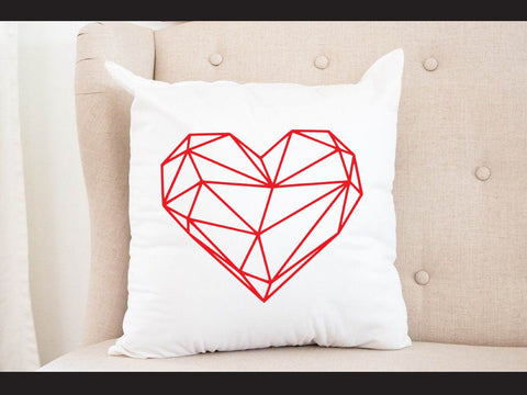 Love Heart Geomatical Print SVG Johan Ru designs 