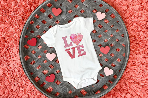 Love Heart PNG | Valentine's Day Sublimation Design Sublimation B Renee Design 