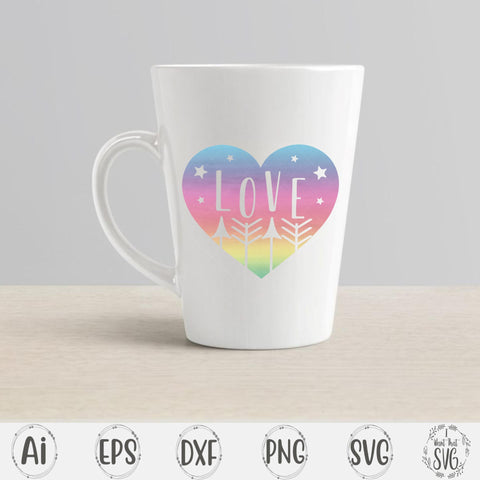 Love Heart SVG I Want That SVG 