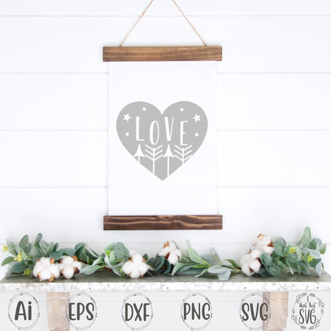 Love Heart SVG I Want That SVG 