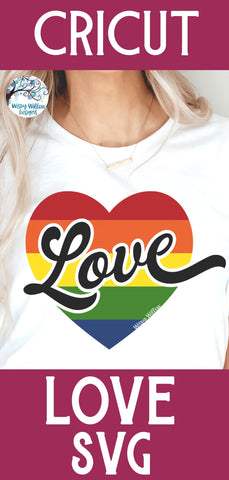 Love Heart SVG SVG Wispy Willow Designs 