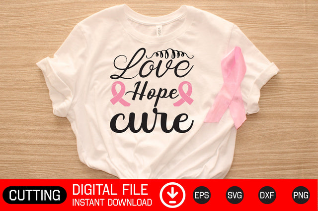 Love Hope Cure SVG CraftlabSvg29 