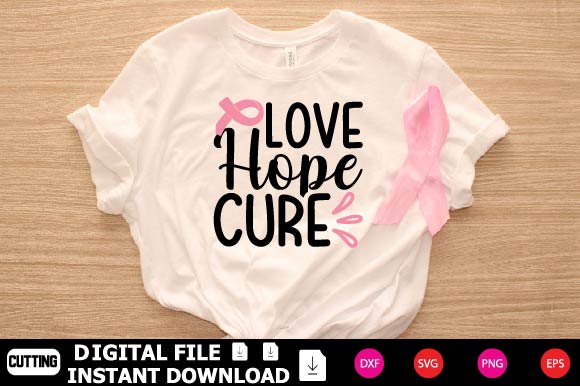 Love Hope Cure SVG Shahin alam 