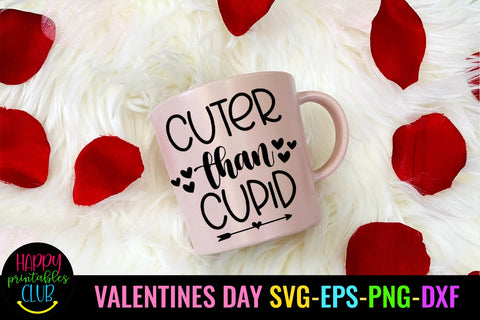 Love in a Mug Valentines Day SVG- Love SVG- Valentines Day SVG Happy Printables Club 