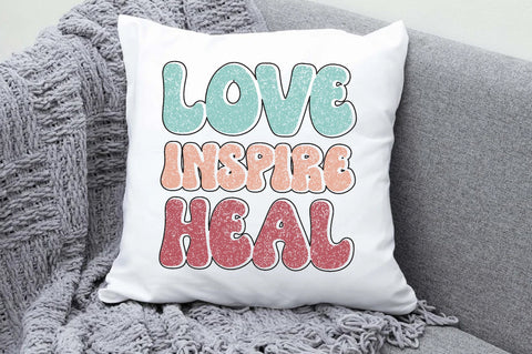 Love Inspire Heal Sublimation Sublimation Jagonath Roy 