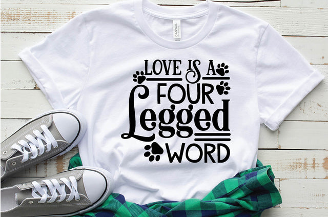 love is a four legged word SVG Design SVG farhad farhad 