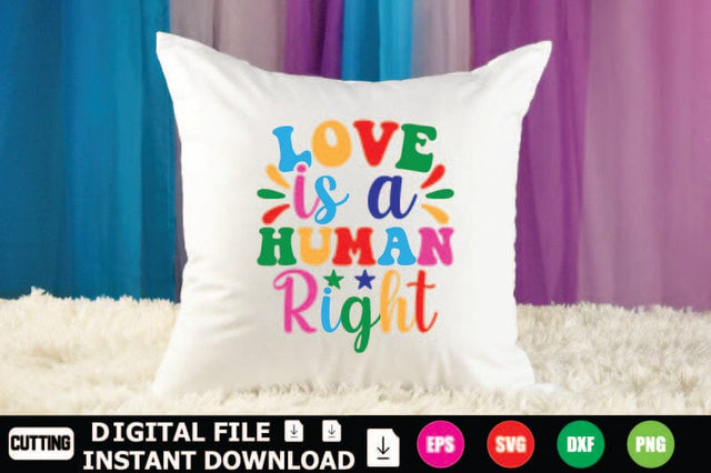 Love Is A Human Right SVG Shahin alam 