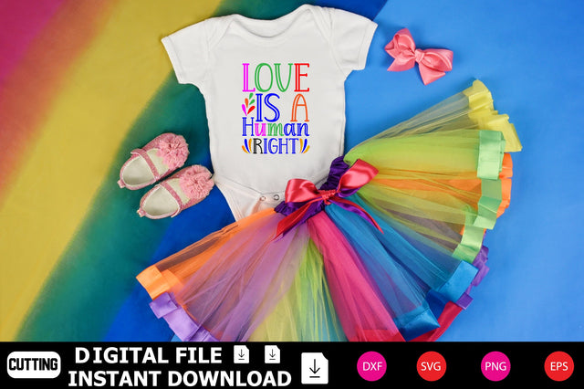 Love Is A Human Right SVG Shahin alam 