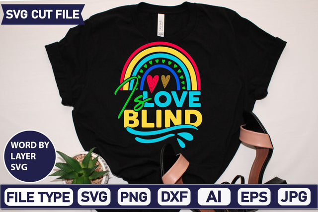 Love Is Blind SVG Cut File SVG DesignPlante 503 
