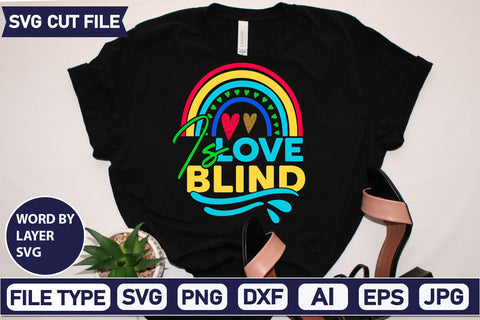 Love Is Blind SVG Cut File SVG DesignPlante 503 