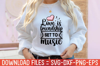 love is friendship set to music SVG farhad farhad 