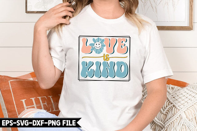 love is kind Retro SVG SVG CraftingStudio 