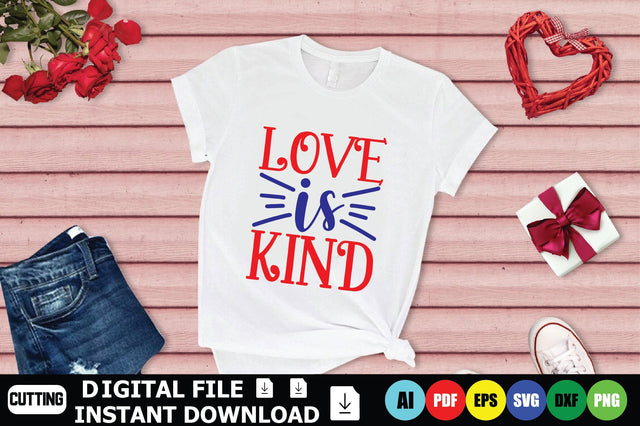 Love is Kind SVG Shahin alam 