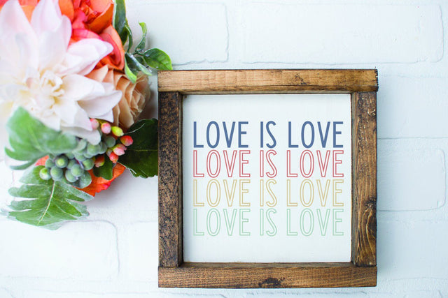 Love is Love SVG | Quote SVG SVG So Fontsy Design Shop 