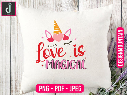 love is magical Sublimation design Sublimation Alihossainbd 