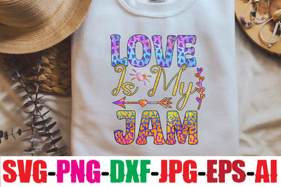 Love Is My Jam Sublimation Sublimation MStudio 