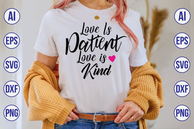 Love is Patient Love is Kind-01 SVG nirmal108roy 