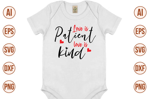 Love is patient love is kind svg SVG orpitasn 