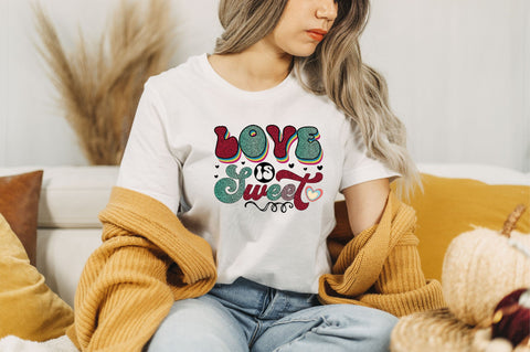 Love is Sweet Sublimation SVGArt 